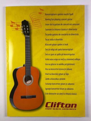 Clifton Finest Musical Instrument Jouer De La Guitare De Concert En S'amusant