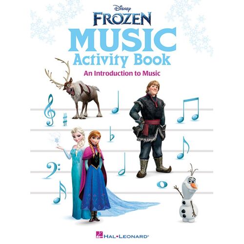 Disney Frozen Music Activity Book Uk Version - An Introduction To Music - Recueil Hl00350244 9781705104385