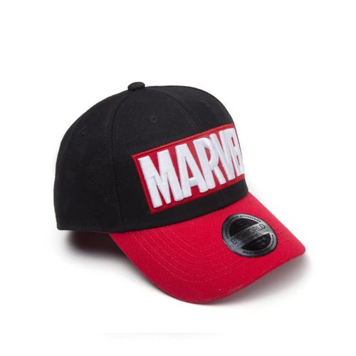 Marvel - Red Brick Logo Curved Bill Cap