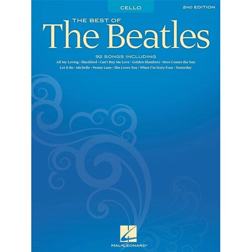 Best Of The Beatles For Cello - 2nd Edition 2nd Edition - Recueil Cello Hl00842118 9781423410492