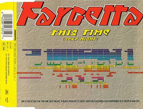 Fargetta Cd Maxi Single This Time (Sexy Night)
