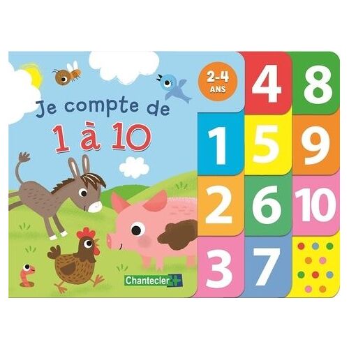Je Compte De 1 À 10 - 2-4 Ans