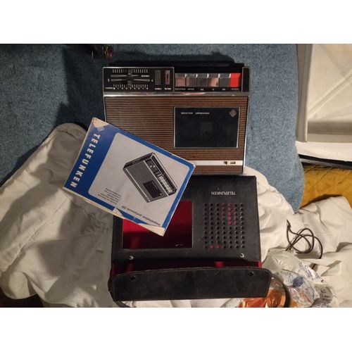 TELEFUNKEN enregistreur vintage complet