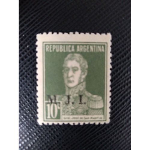 Timbre Argentine Yt 209 Ab José Francisco De San Martín (1778-1850) 1925 ( 141207 )