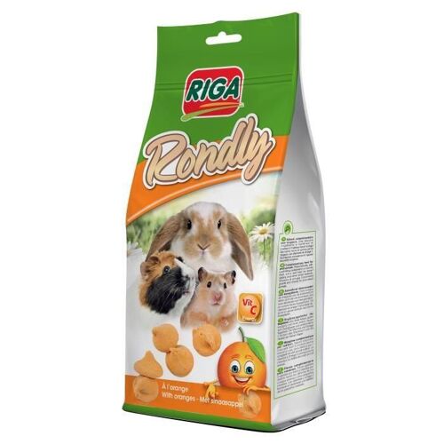 Friandises Rondly A L'orange - 125 G - Pour Rongeur
