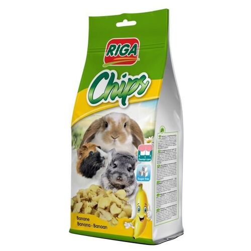 Chips - Banane - 50 G - Rongeurs