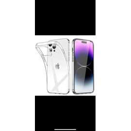 Coque Iphone 14 Pro Max Transparente En Silicone 