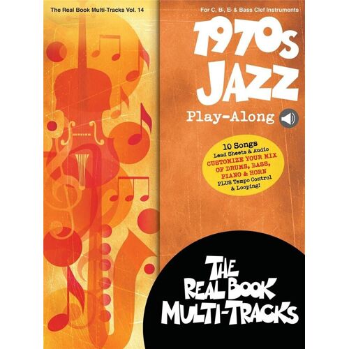 1970s Jazz Play-Along Real Book Multi-Tracks Volume 14 - Recueil Avec Support(S) En Ligne Saxophone Or Trumpet Hl00275652 9781540026392