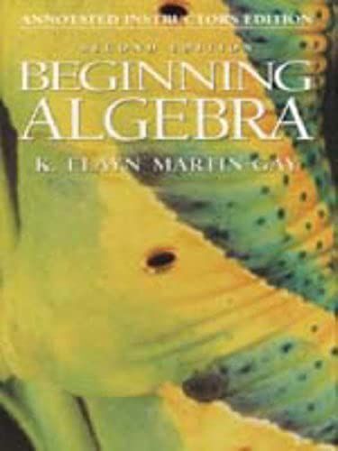 Sm Beginning Algebra A/I/E