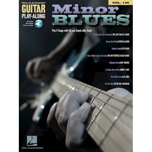 Minor Blues Guitar Play-Along Volume 135 - Recueil Avec Support(S) En Ligne Guitare Hl00151350 9781495045912