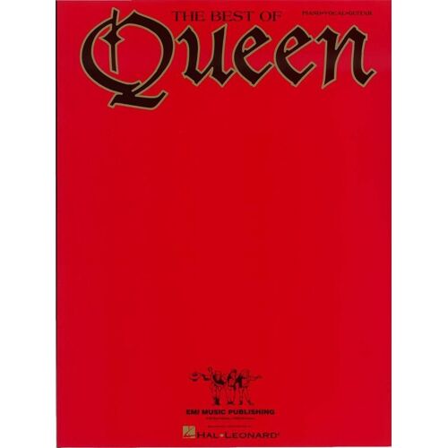 The Best Of Queen - Recueil Piano, Voix Et Guitare Hl00308244 9780793535897