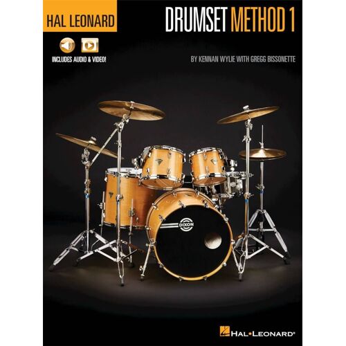 Kennan Wylie_Gregg Bissonette : Hal Leonard Drumset Method - Book 1 - Recueil Avec Support(S) En Ligne Batterie Hl00209864 9781495083327