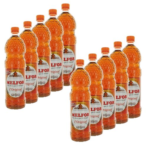 Lot 10x Vinaigre L'original - Bouteille 1l