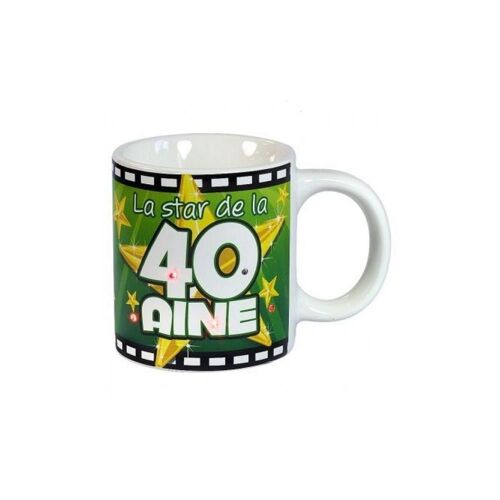 Mug Anniversaire 40 Ans Lumineux