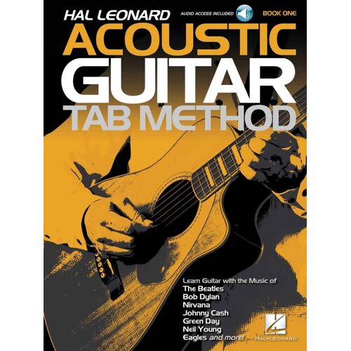 Hal Leonard Acoustic Guitar Tab Method - Book 1 Book With Online Audio - Recueil Avec Support(S) En Ligne Guitare Hl00124197 9781480367296
