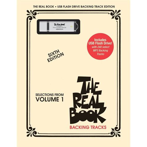 The Real Book - Volume I - Sixth Edition Usb Flash Drive Play-Along - Clé Usb Flute, Oboe, Violin Or C-Melody Instruments Hl00110599 9781476877242
