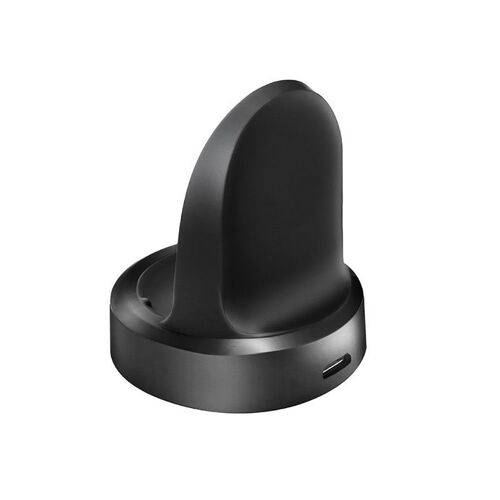 Chargeur Sans Fil Qi Compatible avec Samsung Galaxy Watch - Noir