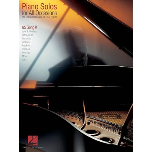 Piano Solos For All Occasions - Recueil Piano Hl00310964 9780634056819