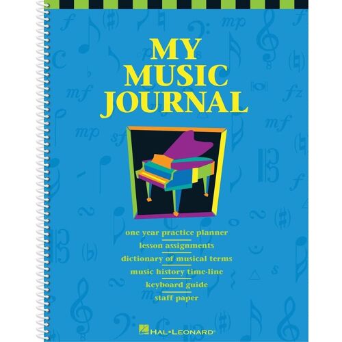 My Music Journal - Student Assignment Book Hal Leonard Student Piano Library - Recueil Piano Hl00296040 9780793579662