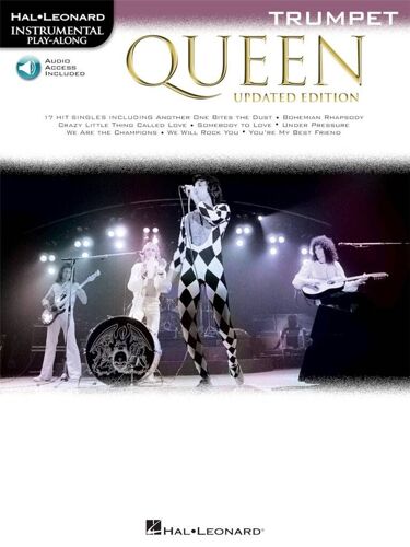 Queen - Updated Edition Instrumental Play-Along - Recueil Avec Support(S) En Ligne Trompette Hl00285406 9781540038425