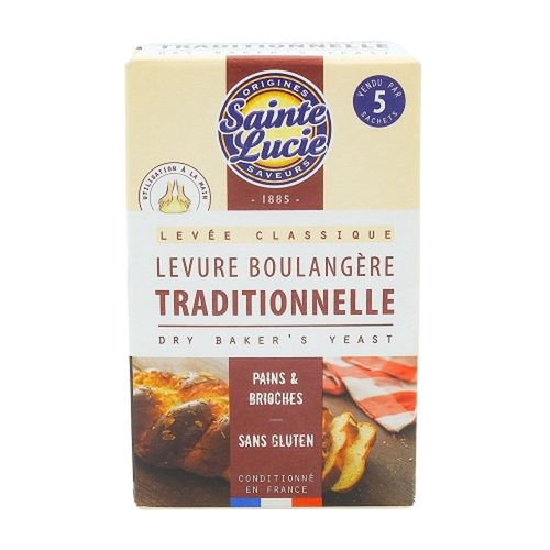 Levure Boulangère Traditionnelle - 5 Sachets - Boîte 40g