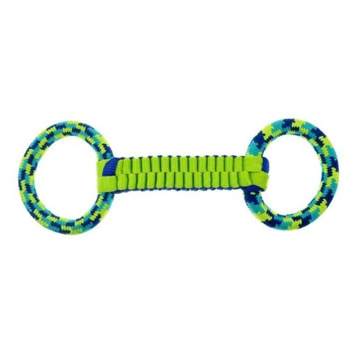 Jouet Balistique K9 Fitness 41 Cm - Bleu Et Vert - Pour Chien