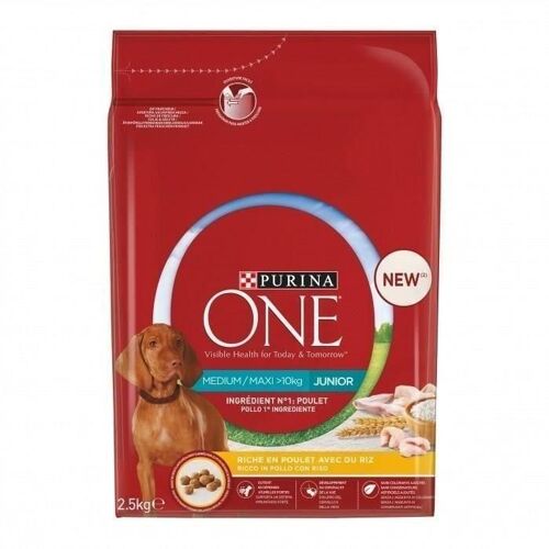 Medium Maxi Junior - Croquettes Au Poulet Avec Du Riz - Pour Chiot - 2.5 Kg