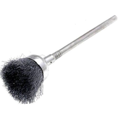 Brosse en acier sur tige - diametre du mandrin 2.34mm - Style Epais - ADNAuto