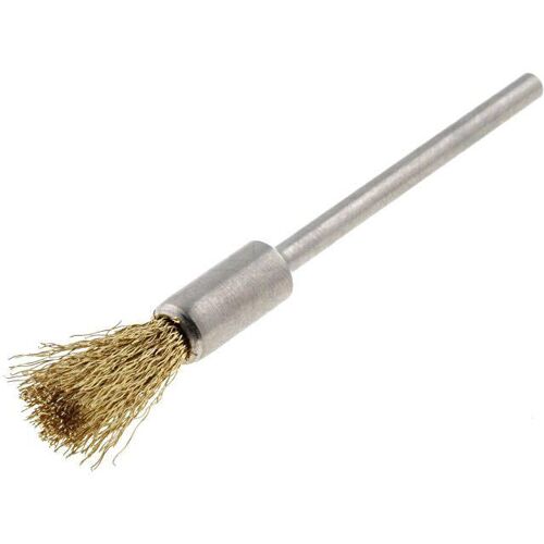 Brosse en laiton sur tige - diametre du mandrin 2.34mm - Style Fin - ADNAuto