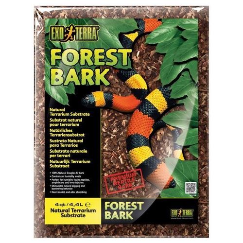Substrat Naturel Forest Bark 4.4 L - Pour Terrarium
