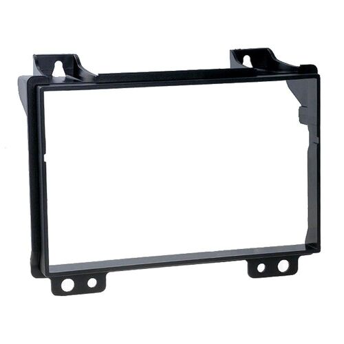 Facade Autoradio Fa129b Pour Ford Fiesta Fusion 02-05 Noire - 2din - Adnauto