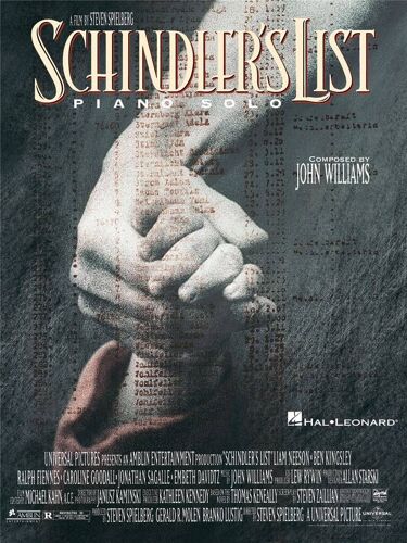 John Williams : Schindler's List - Recueil Piano Hl00120924 9780793532773