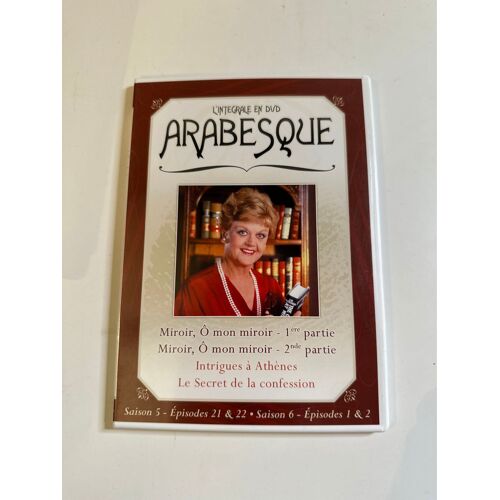 Dvd Arabesque Saison 5 Episode 21 Et 22 Et Saison 6 Episode 1 Et 2