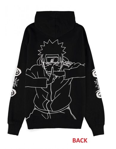 Naruto Shippuden - Naruto - Pull ? Capuche Zipper Homme (L)