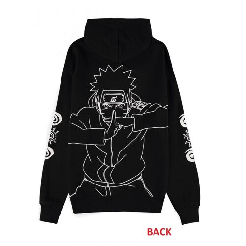 Naruto Shippuden - Naruto - Pull ? Capuche Zipper Homme (S)