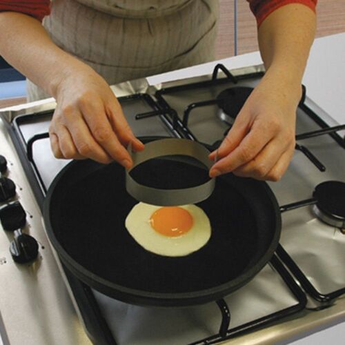 Xui Tapis De Cuisson Antiadhésif Rond Poêle 1 Pièce, Tapis De Cuisson Bbq Feuille De Revêtement Pour Friture Cuisson, Tampon Pour Feuille De Wok Pâtisserie Outils De Cuisine, Offre Spéciale