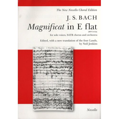Johann Sebastian Bach : Magnificat In E Flat - Partie Séparée Satb, Piano And Orchestra Musnov079026 9781847727855