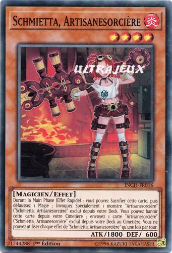 Yu-Gi-Oh! - Inch-Fr016 - Schmietta, Artisanesorcière - Super Rare