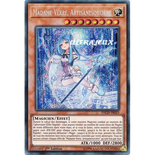 Yu-Gi-Oh! - Inch-Fr019 - Madame Verre, Artisanesorcière - Secret Rare