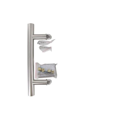 B?ton de mar?chal/Poign?e de tirage inox 304 oblique 45? 500mm