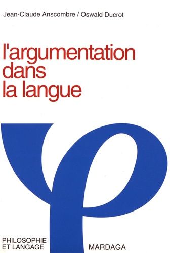 L'argumentation Dans La Langue