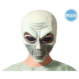 Latex Masque Alien Vert