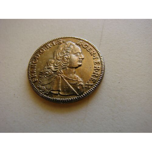Piece De 1752 Franc Blason, Personnage, Sans Valeur Monétaire, Diametre 2cm