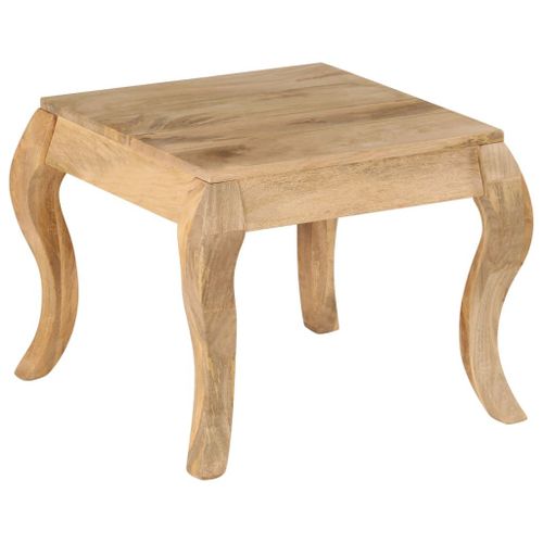 Vidaxl Table D'appoint 45x45x40 Cm Bois De Manguier Massif