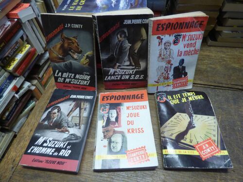 Lot De 6 Livres De Jean-Pierre Conty : Mr Suzuki Lance Un Sos