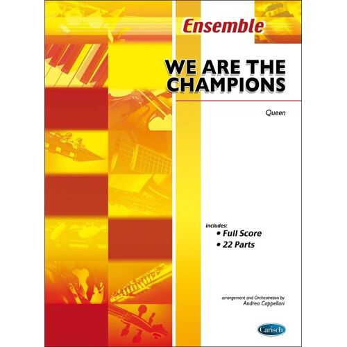 Freddie Mercury : We Are The Champions - Set Flexible Ensemble Carml2454 9788850706006