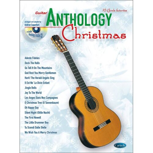 Andrea Cappellari : Anthology Christmas Guitar - Recueil Avec Cd Guitare Carml2983 9788850715763