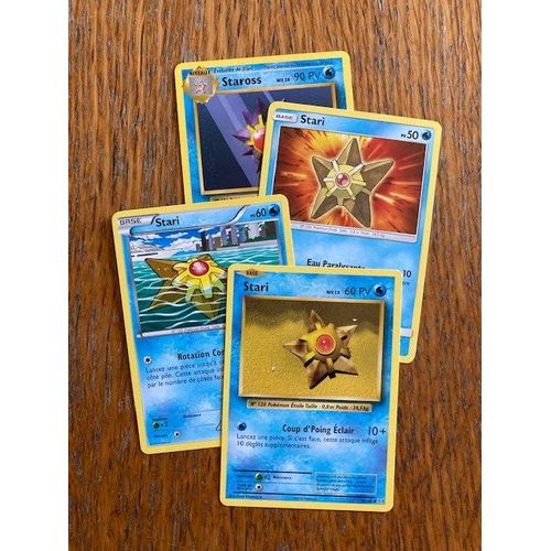 (2406) 3x Stari + Staross (Pokemon)