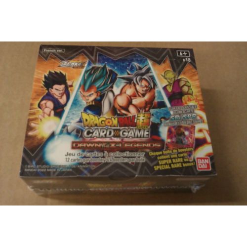Dragon Ball Super - Boite De 24 Boosters - Dawn Of The Z-Legends Bt18 - Francais