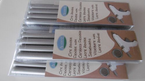 Batons Cire Flexible Argent Aladine Pour Pistolet A Cire